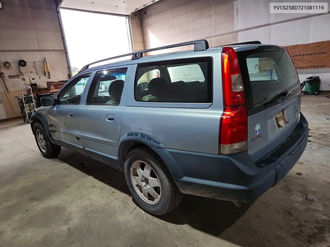 2002 VOLVO V70 VIN YV1SZ58D721081119 — фото 2