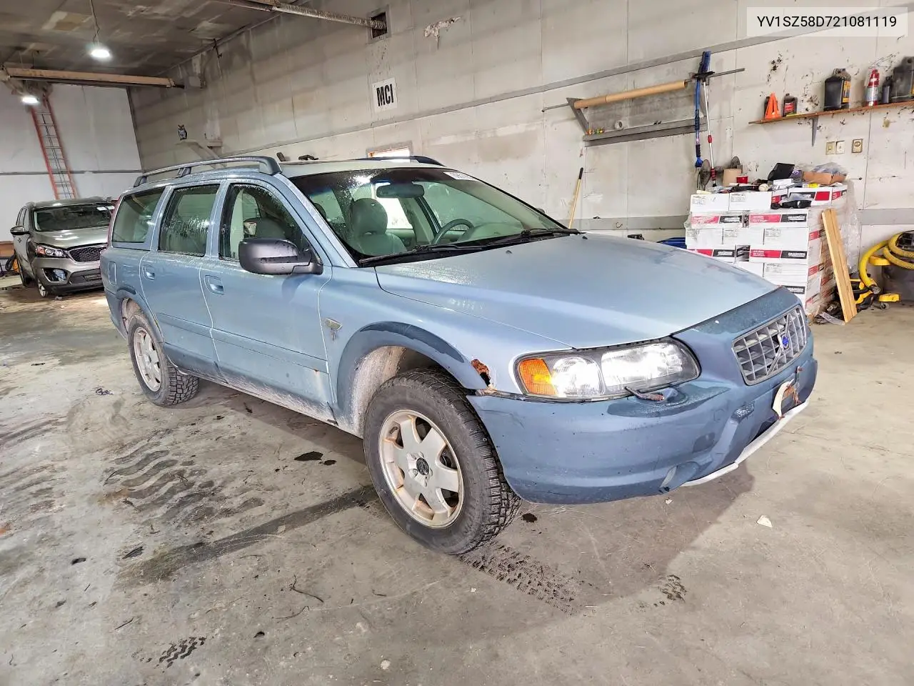 2002 VOLVO V70 VIN YV1SZ58D721081119 — фото 4