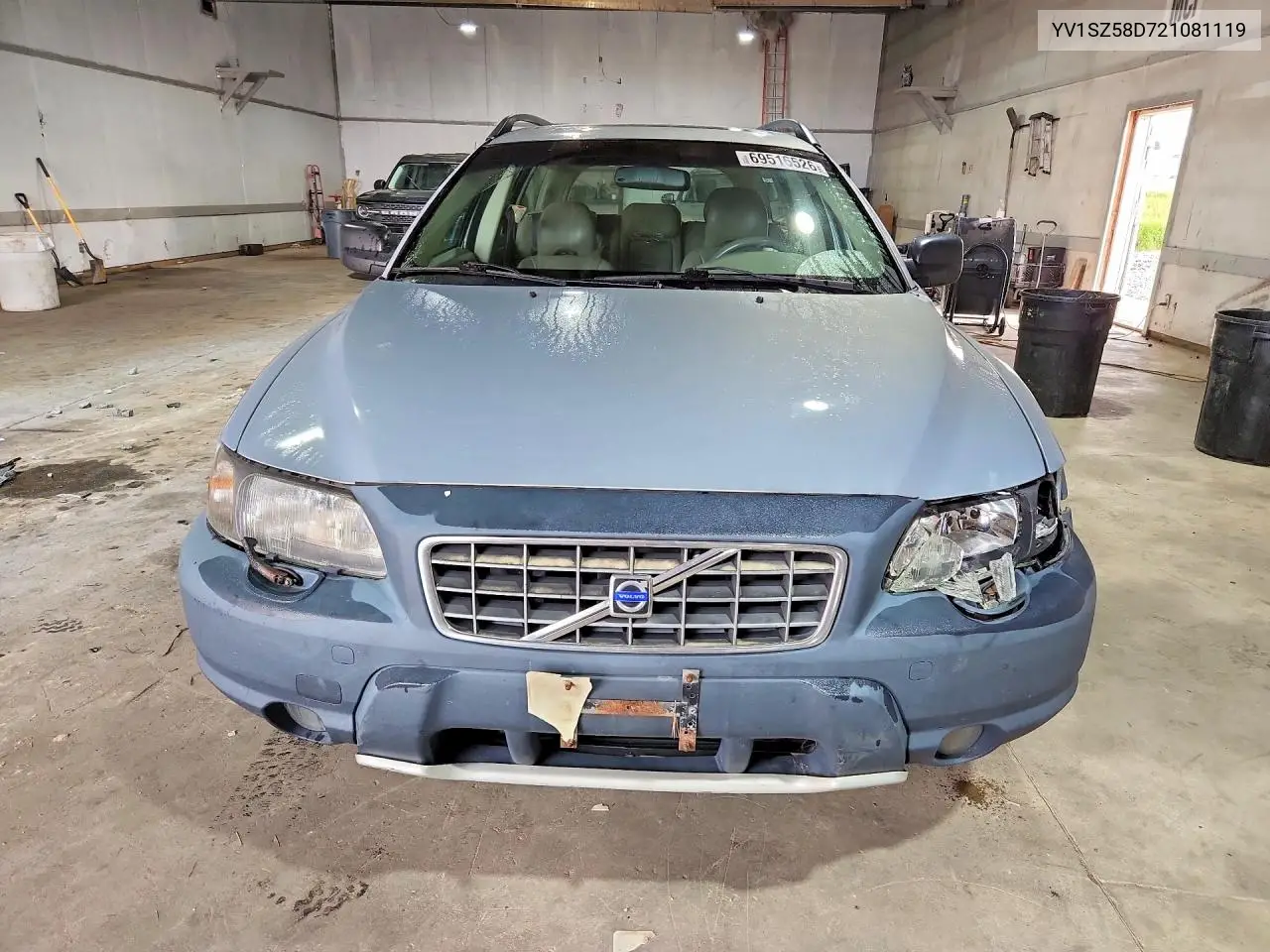 2002 VOLVO V70 VIN YV1SZ58D721081119 — фото 5