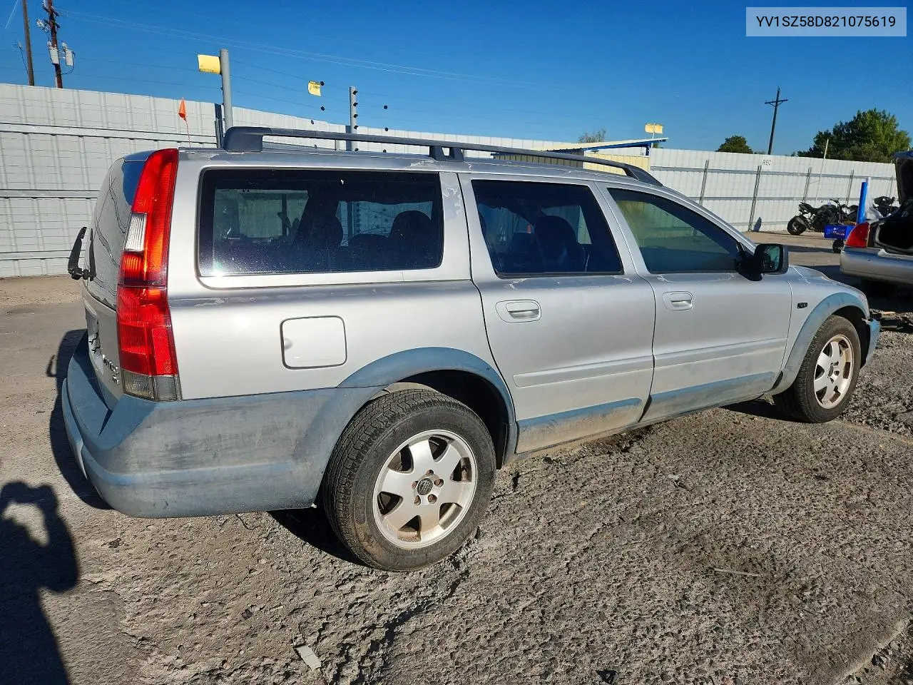 2002 VOLVO V70 VIN YV1SZ58D821075619 — фото 3