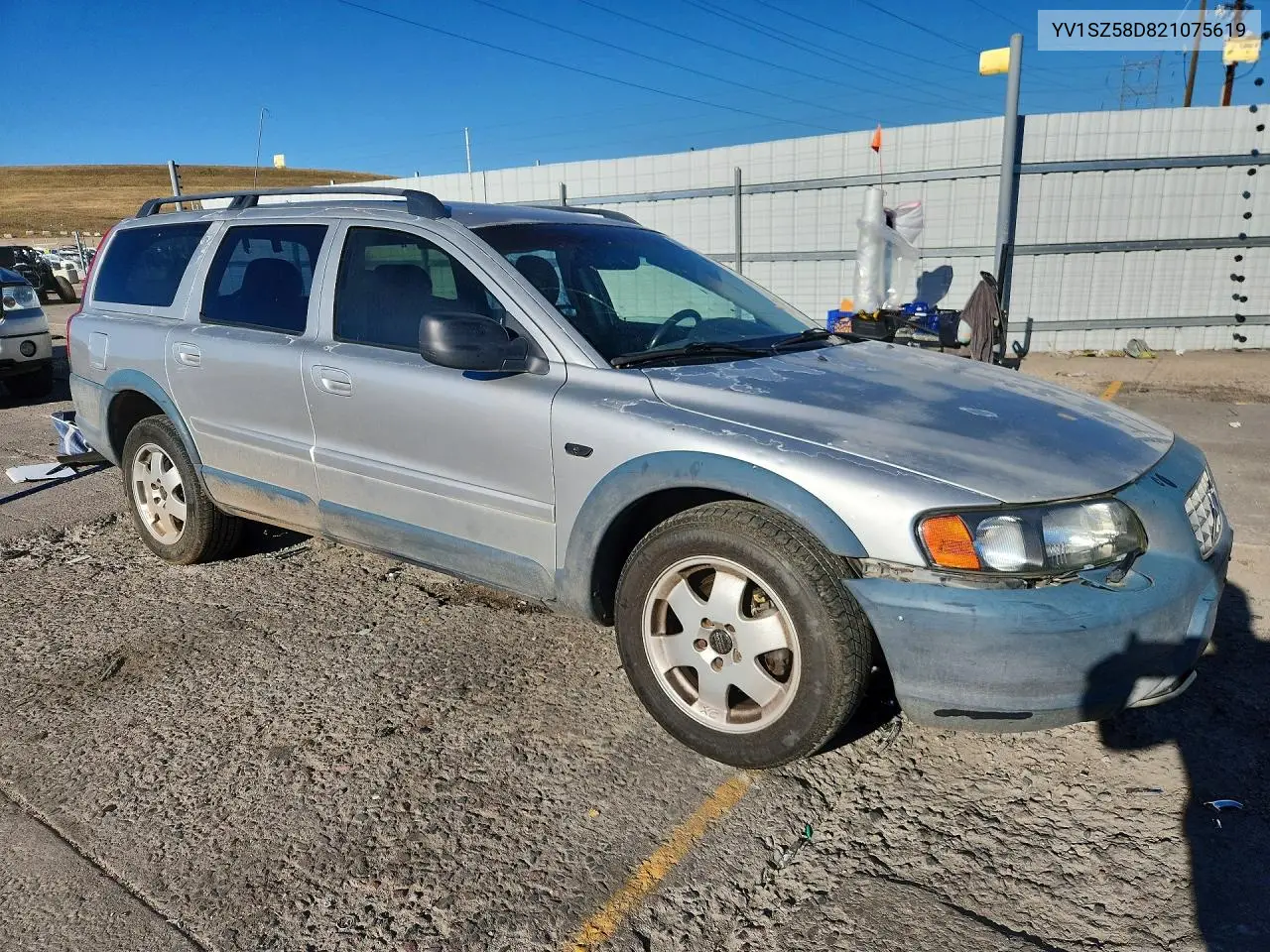 2002 VOLVO V70 VIN YV1SZ58D821075619 — фото 4
