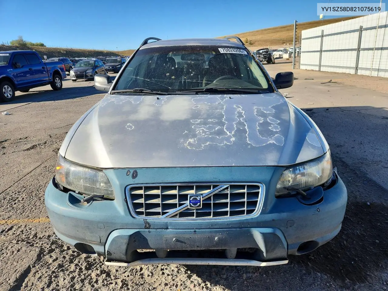 2002 VOLVO V70 VIN YV1SZ58D821075619 — фото 5
