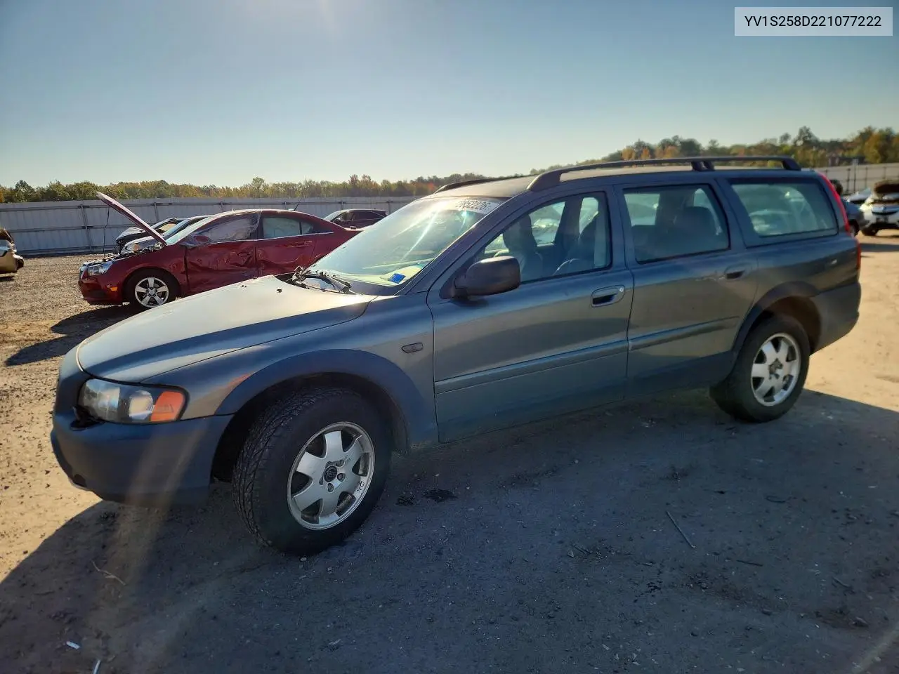 VOLVO V70 2002, VIN YV1S258D221077222