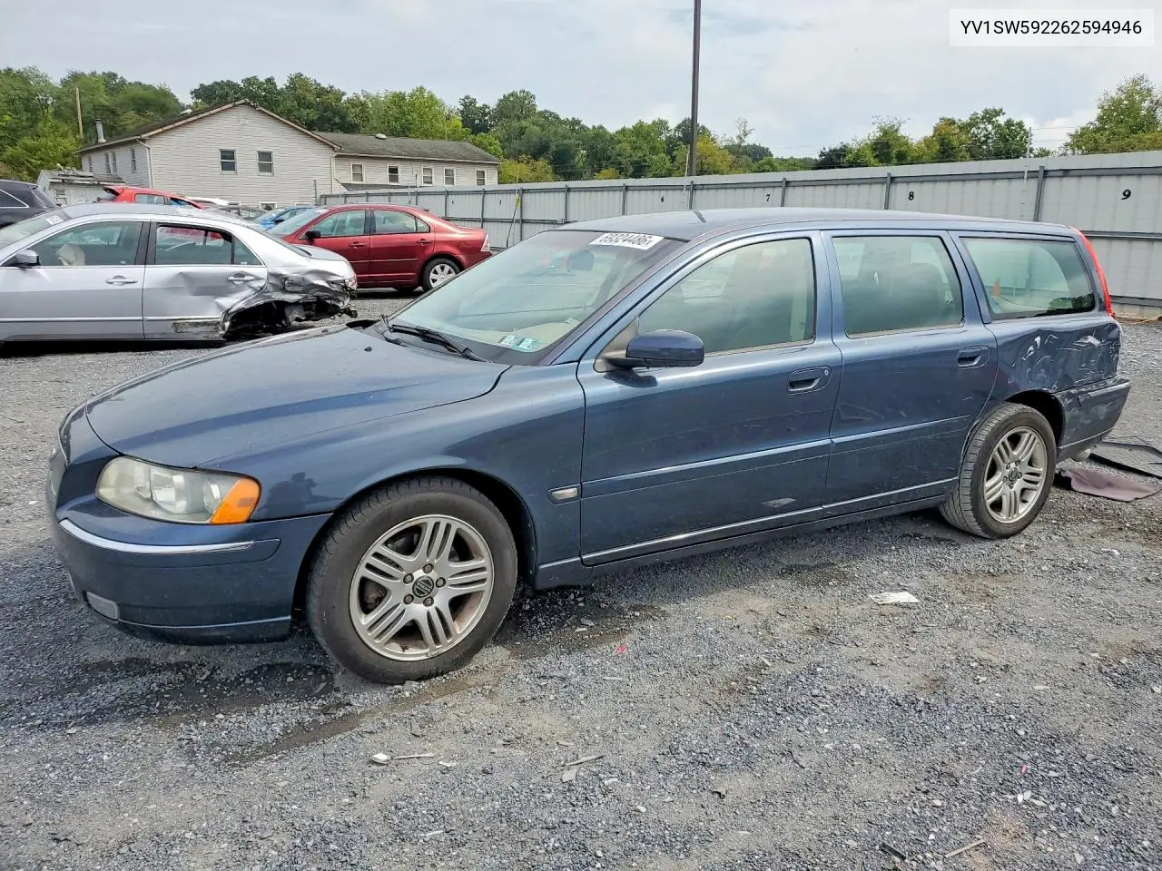 VOLVO V70 2006, VIN YV1SW592262594946