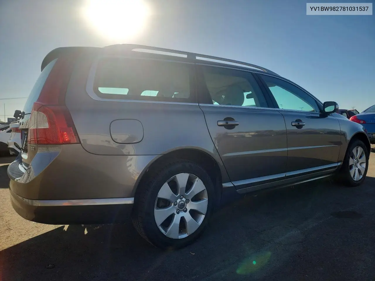 2008 VOLVO V70 VIN YV1BW982781031537 — фото 3