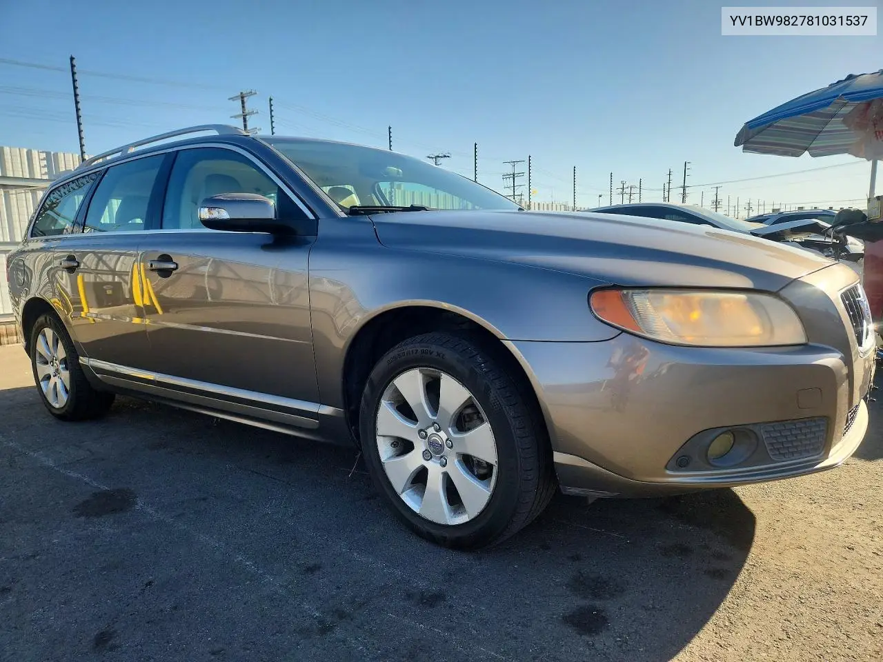 2008 VOLVO V70 VIN YV1BW982781031537 — фото 4