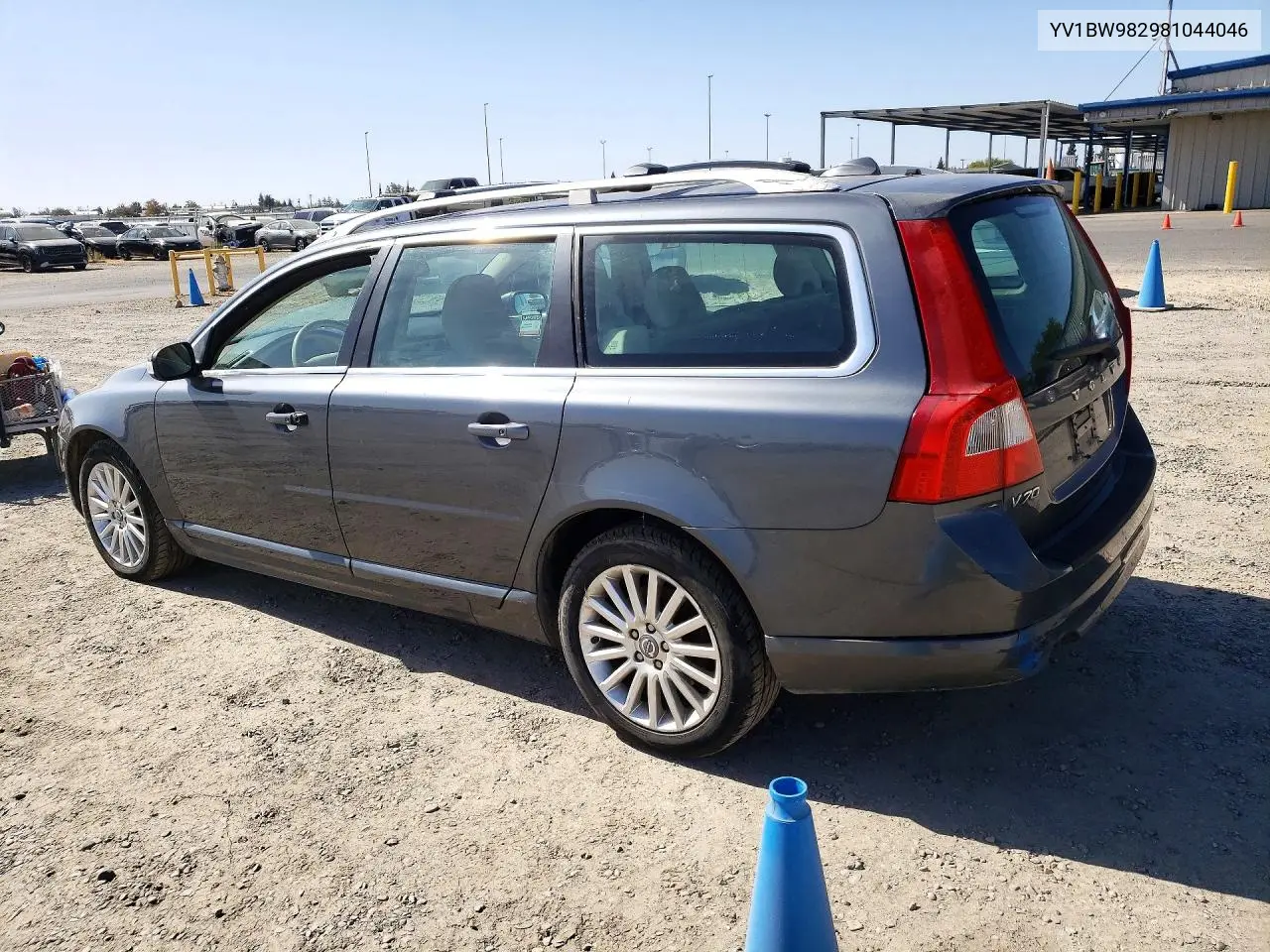 2008 VOLVO V70 VIN YV1BW982981044046 — фото 2