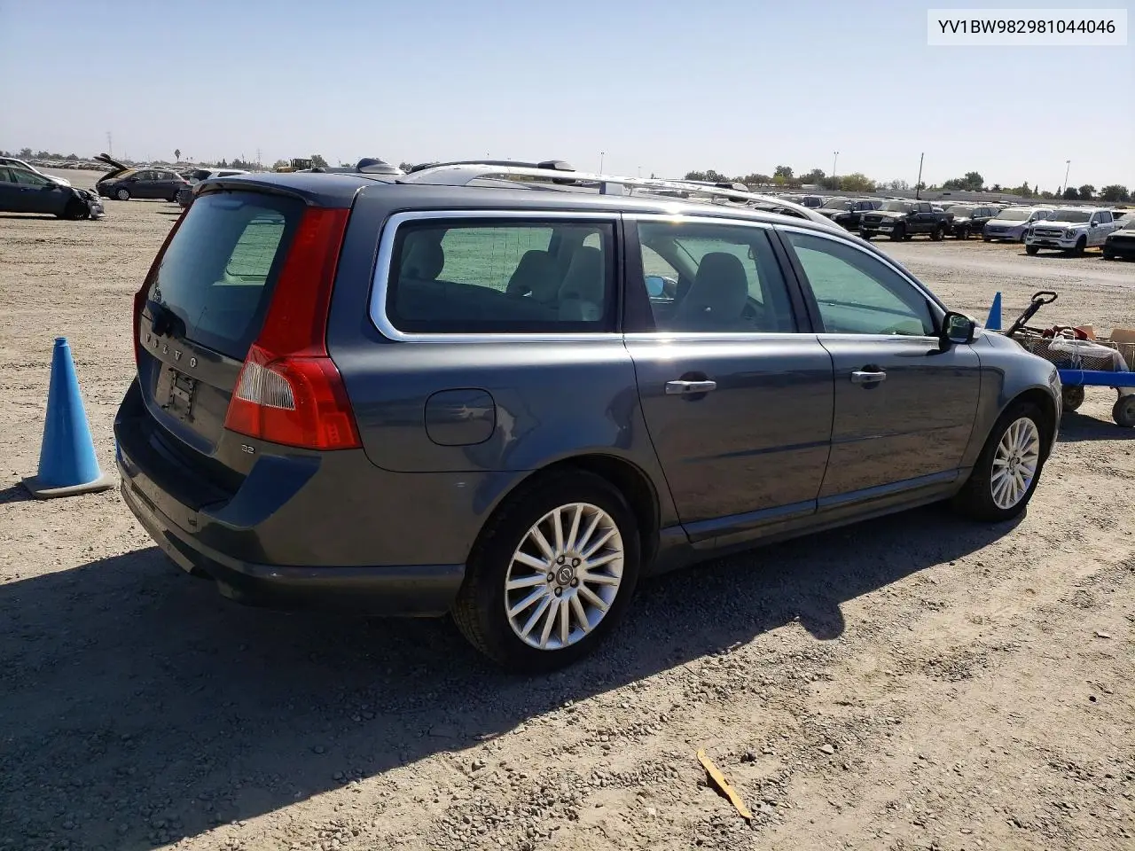 2008 VOLVO V70 VIN YV1BW982981044046 — фото 3