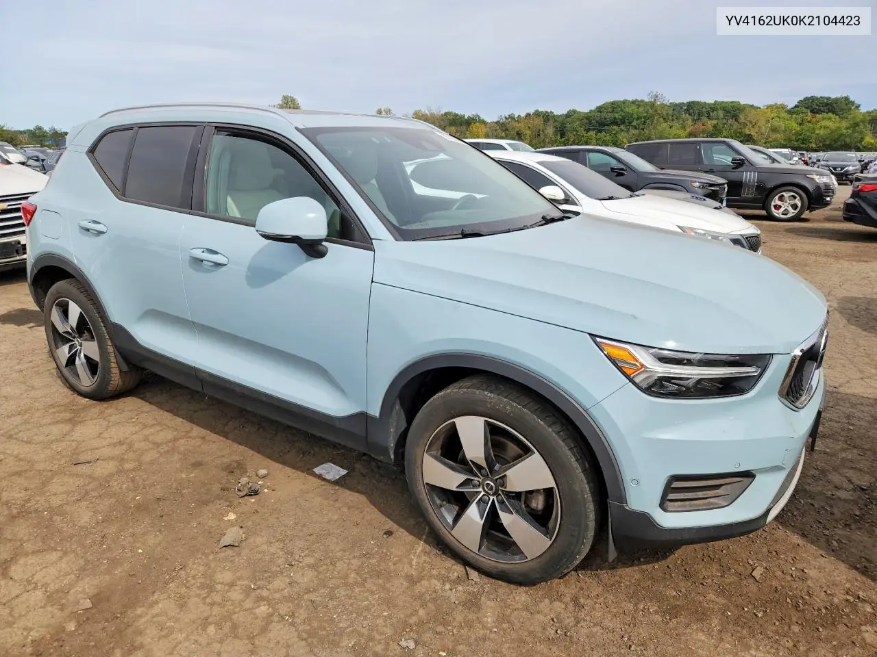 2019 VOLVO XC40 VIN YV4162UK0K2104423 — фото 4