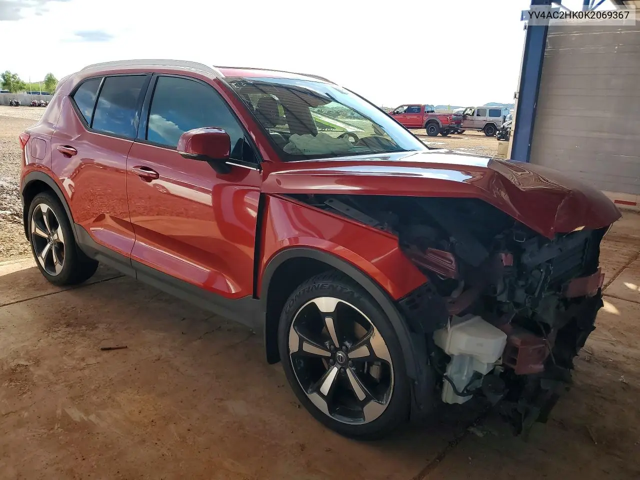 2019 VOLVO XC40 VIN YV4AC2HK0K2069367 — фото 4
