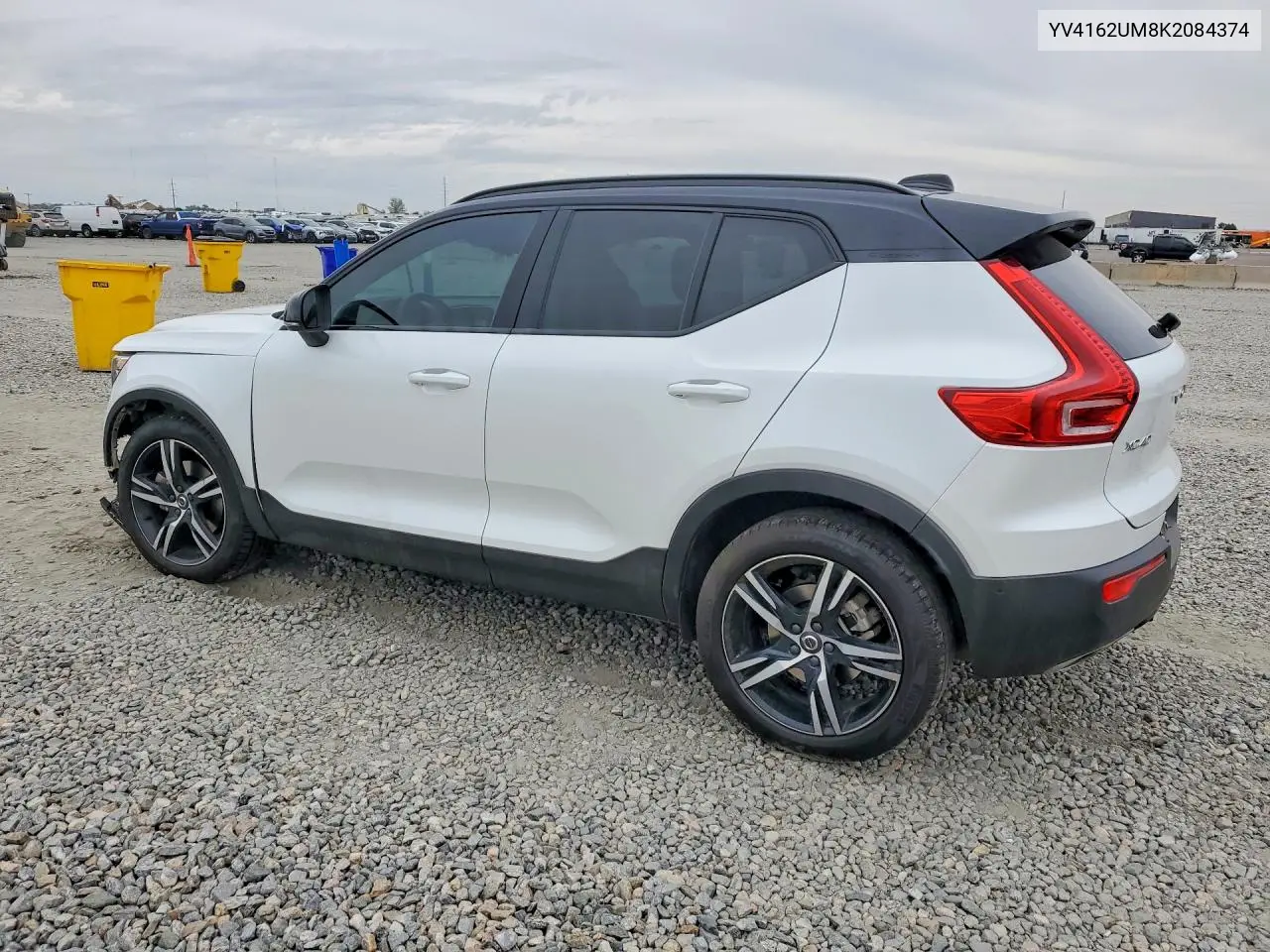 VOLVO XC40 2019, VIN YV4162UM8K2084374