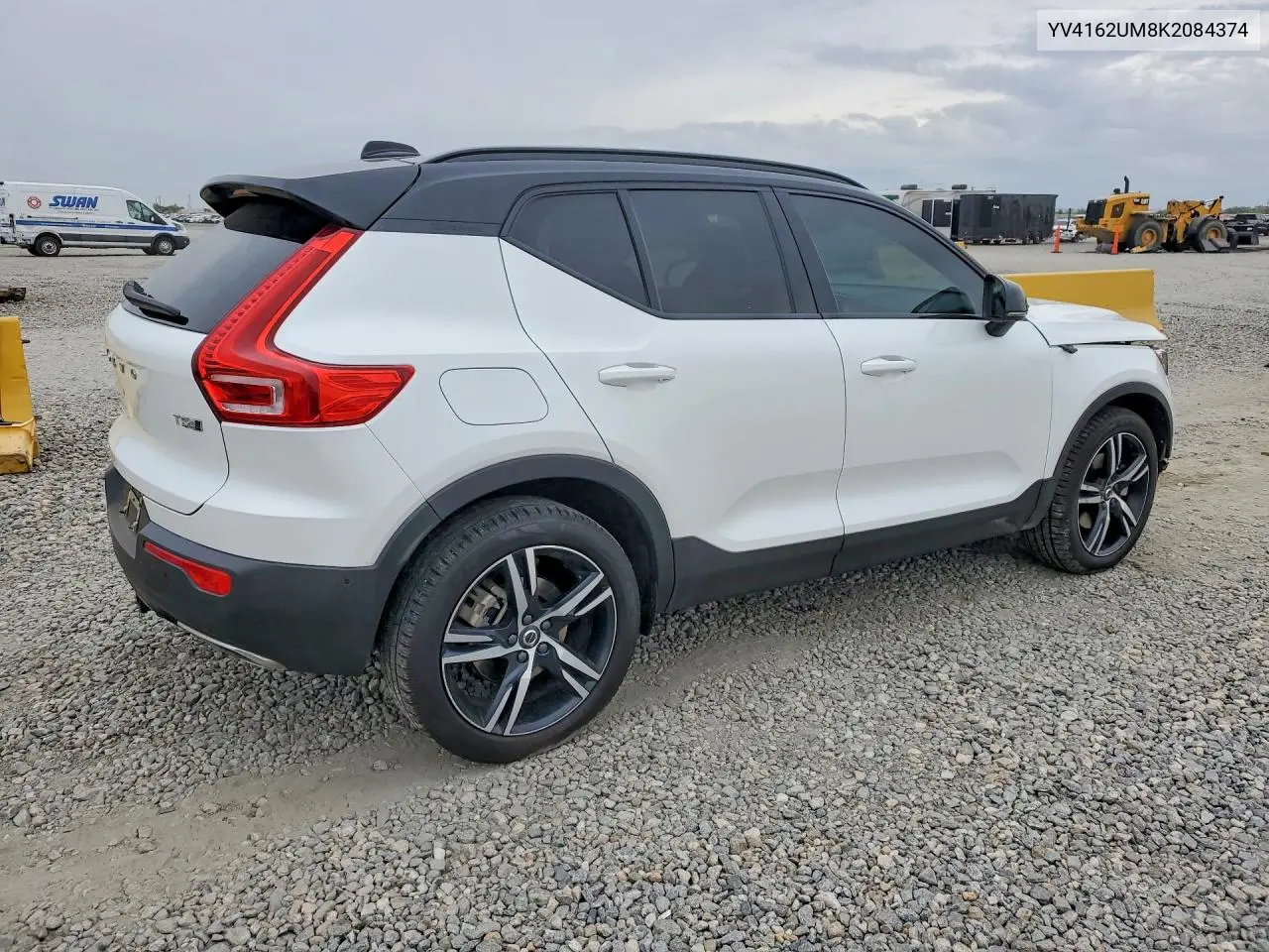 2019 VOLVO XC40 VIN YV4162UM8K2084374 — фото 2