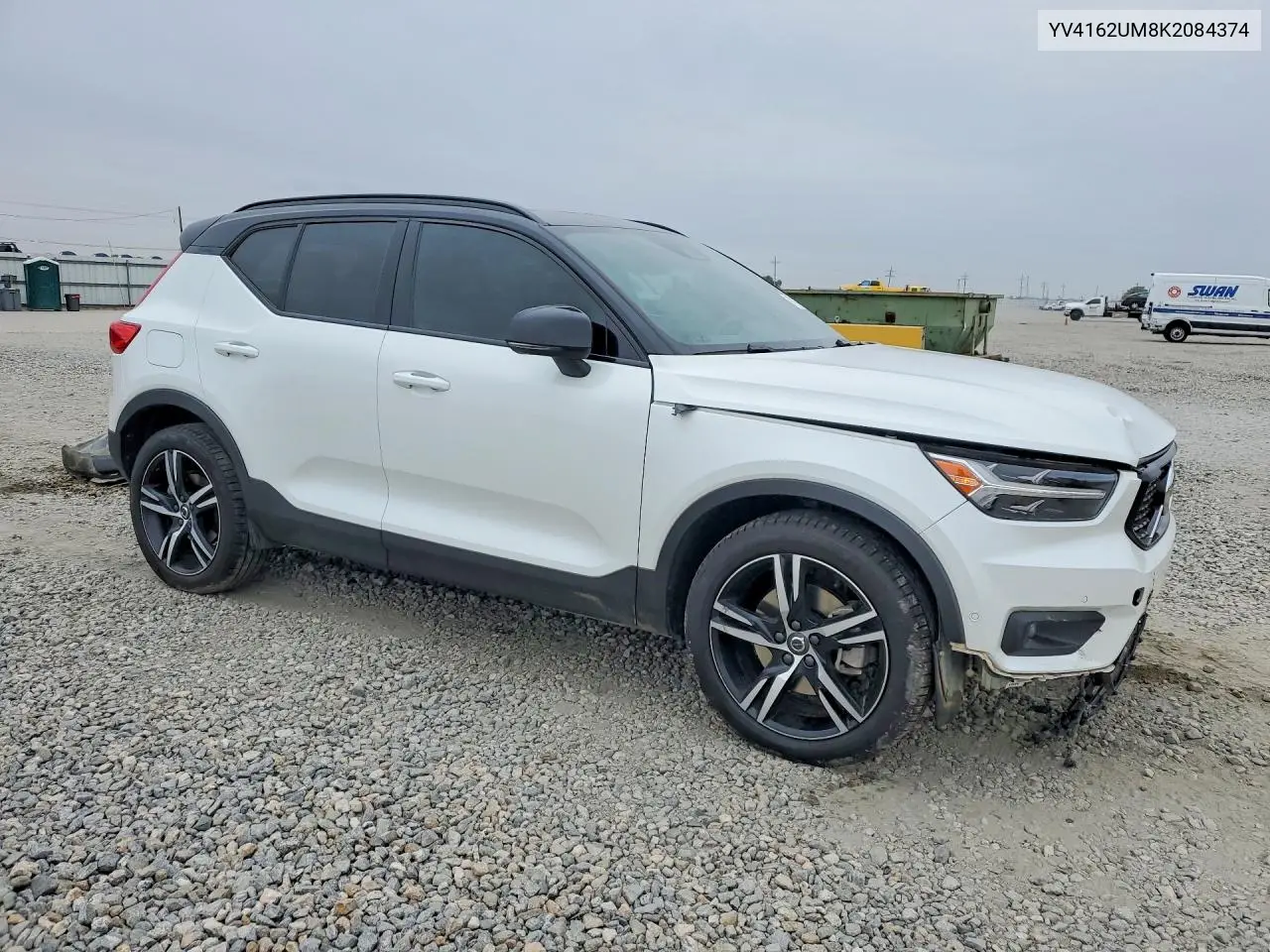 2019 VOLVO XC40 VIN YV4162UM8K2084374 — фото 3