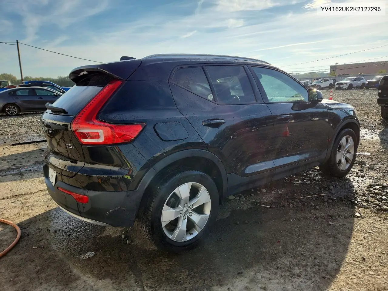 2019 VOLVO XC40 VIN YV4162UK2K2127296 — фото 3
