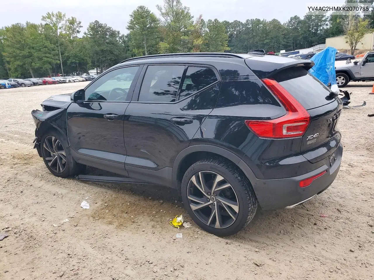 2019 VOLVO XC40 VIN YV4AC2HMXK2070785 — фото 2
