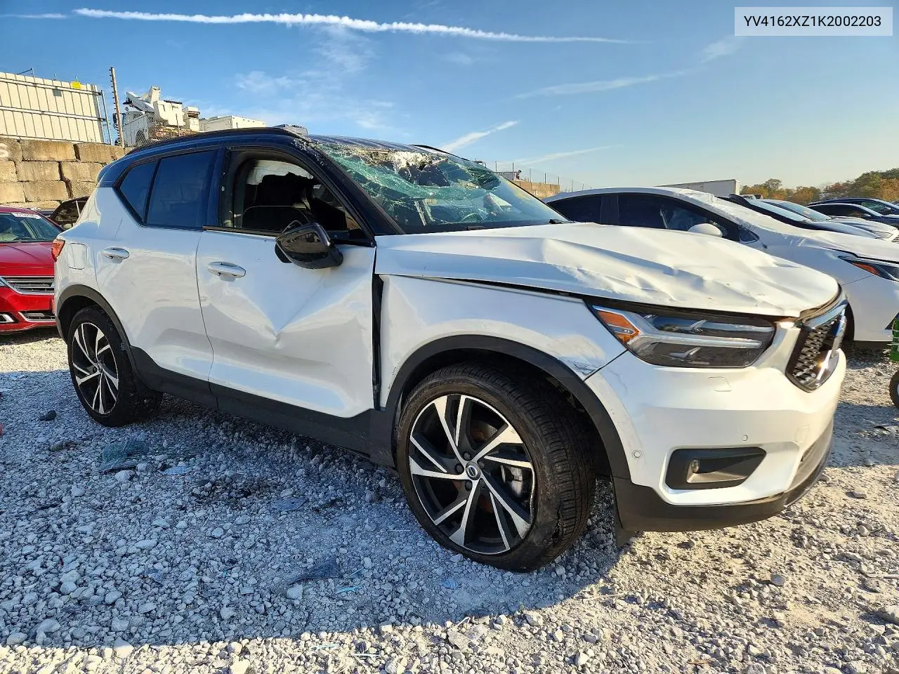 2019 VOLVO XC40 VIN YV4162XZ1K2002203 — фото 4