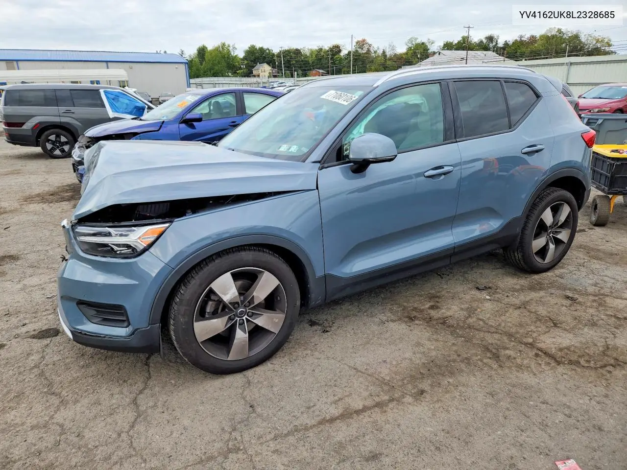 VOLVO XC40 2020, VIN YV4162UK8L2328685