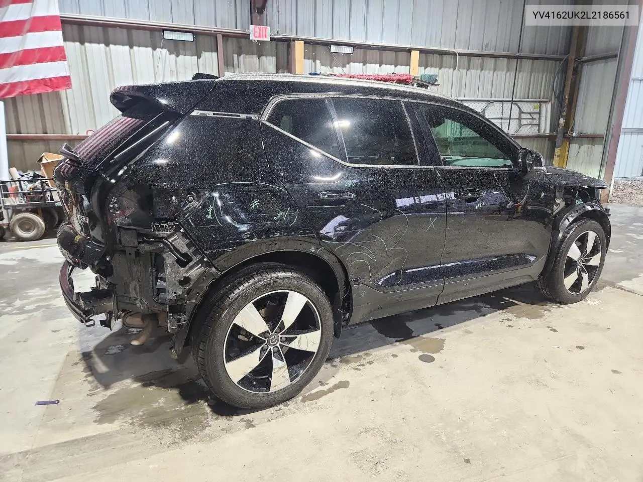 2020 VOLVO XC40 VIN YV4162UK2L2186561 — фото 3