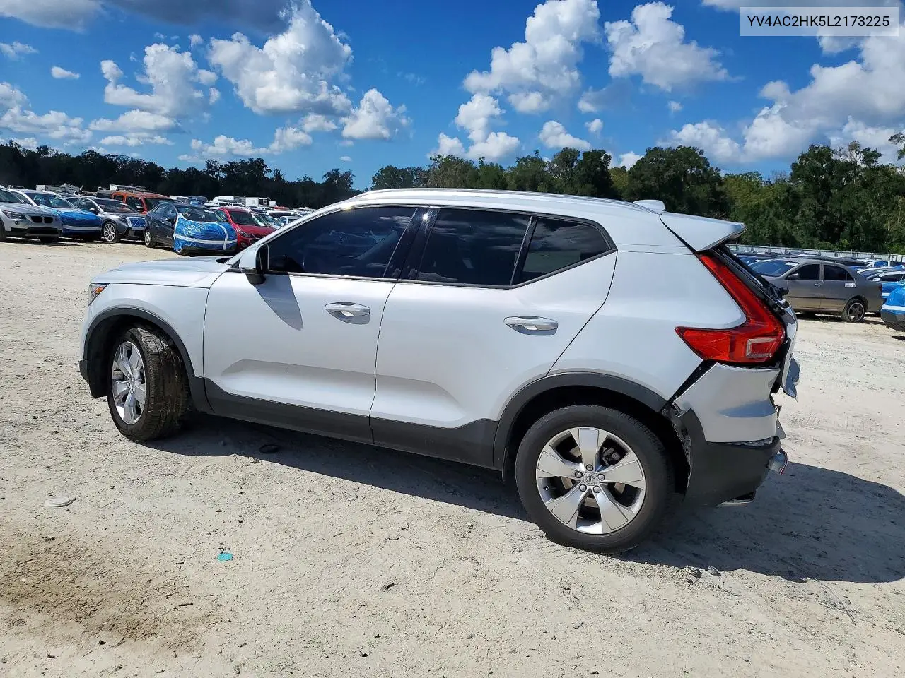 2020 VOLVO XC40 VIN YV4AC2HK5L2173225 — фото 2