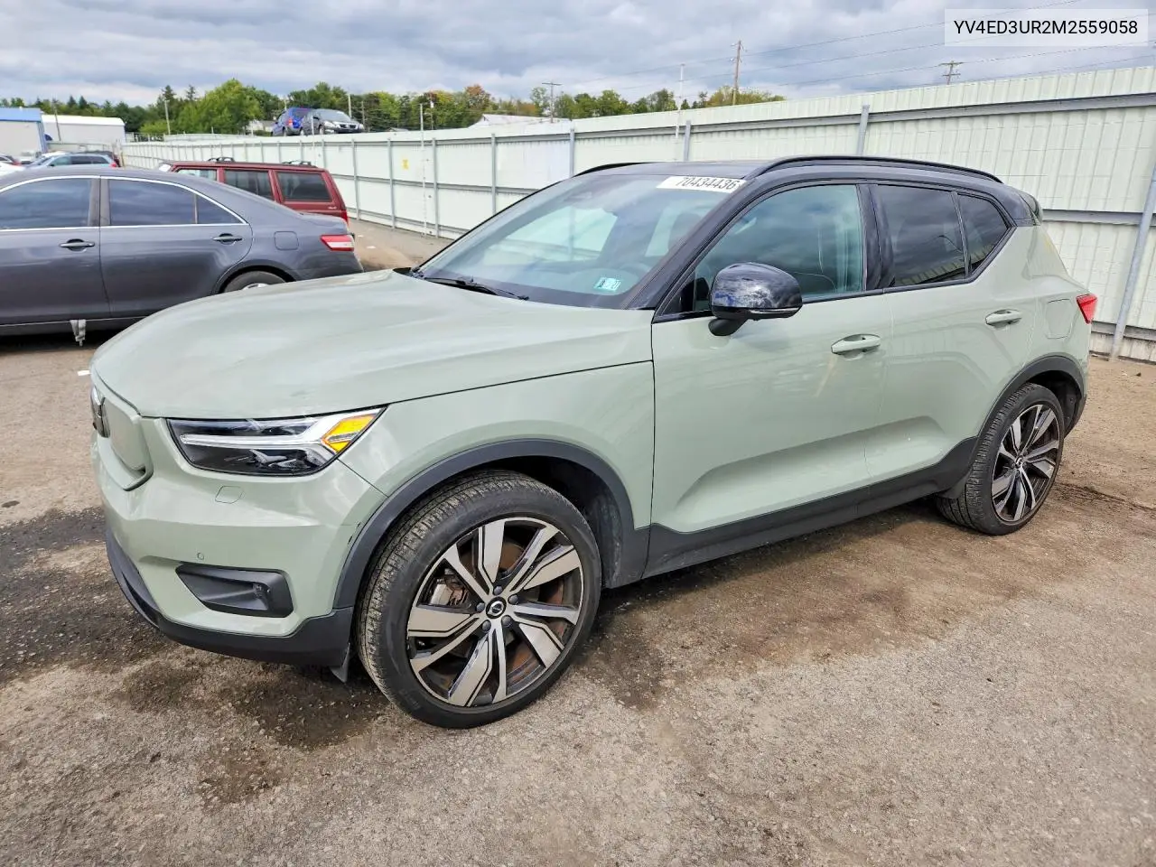 VOLVO XC40 2021, VIN YV4ED3UR2M2559058