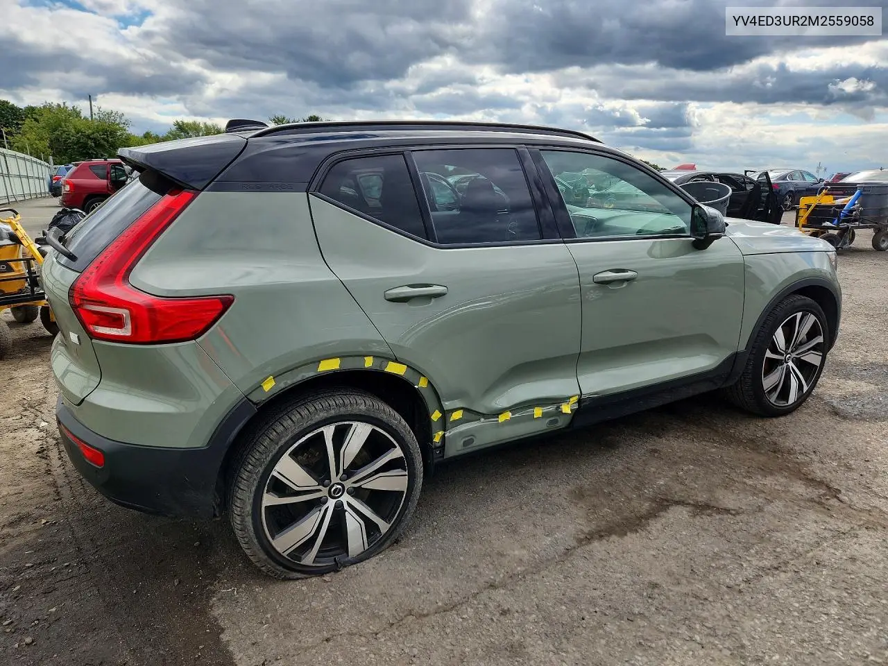 2021 VOLVO XC40 VIN YV4ED3UR2M2559058 — фото 3