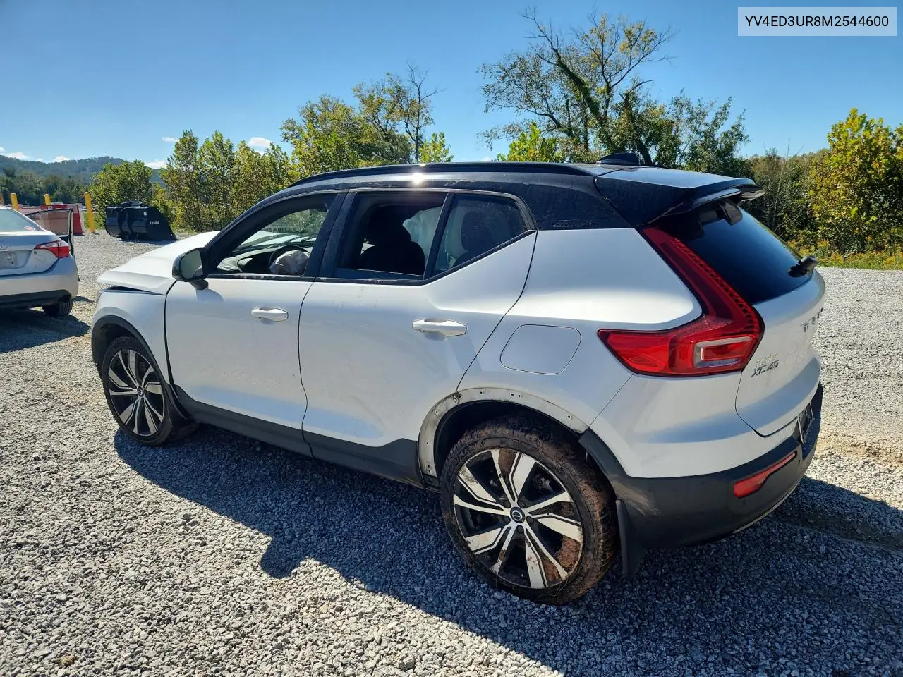 2021 VOLVO XC40 VIN YV4ED3UR8M2544600 — фото 2
