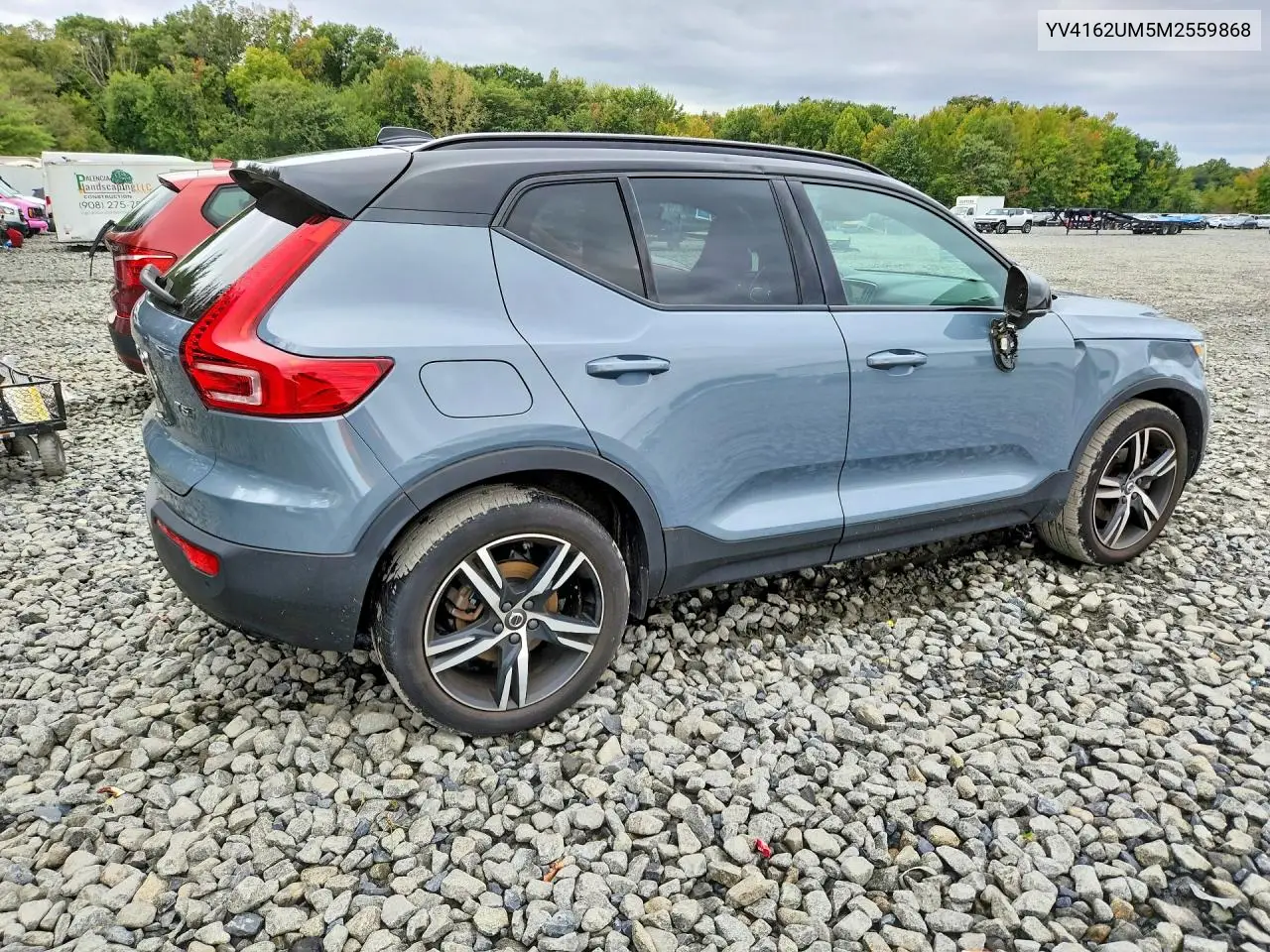 2021 VOLVO XC40 VIN YV4162UM5M2559868 — фото 3