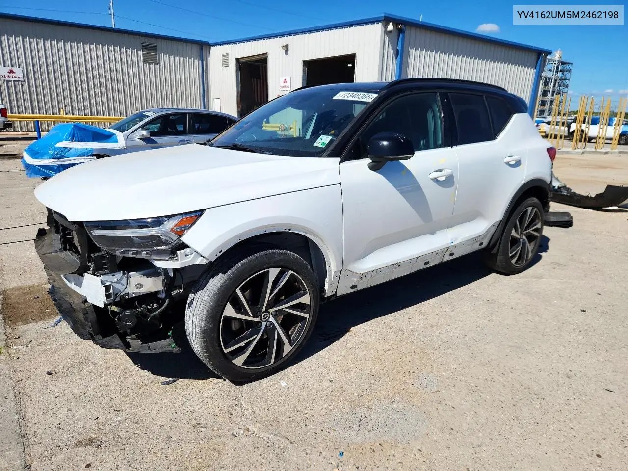 VOLVO XC40 2021, VIN YV4162UM5M2462198