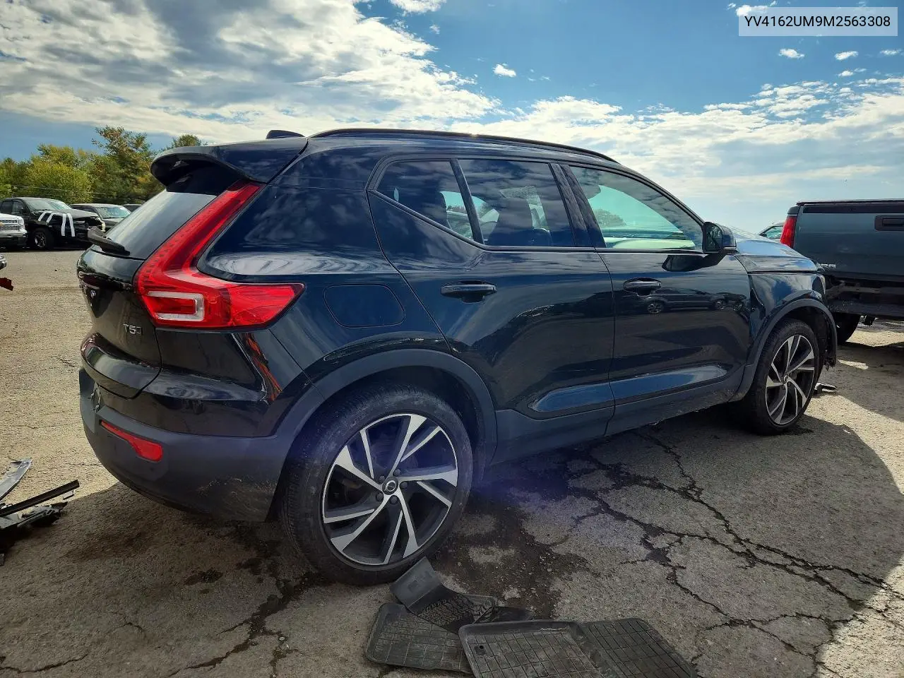 2021 VOLVO XC40 VIN YV4162UM9M2563308 — фото 3