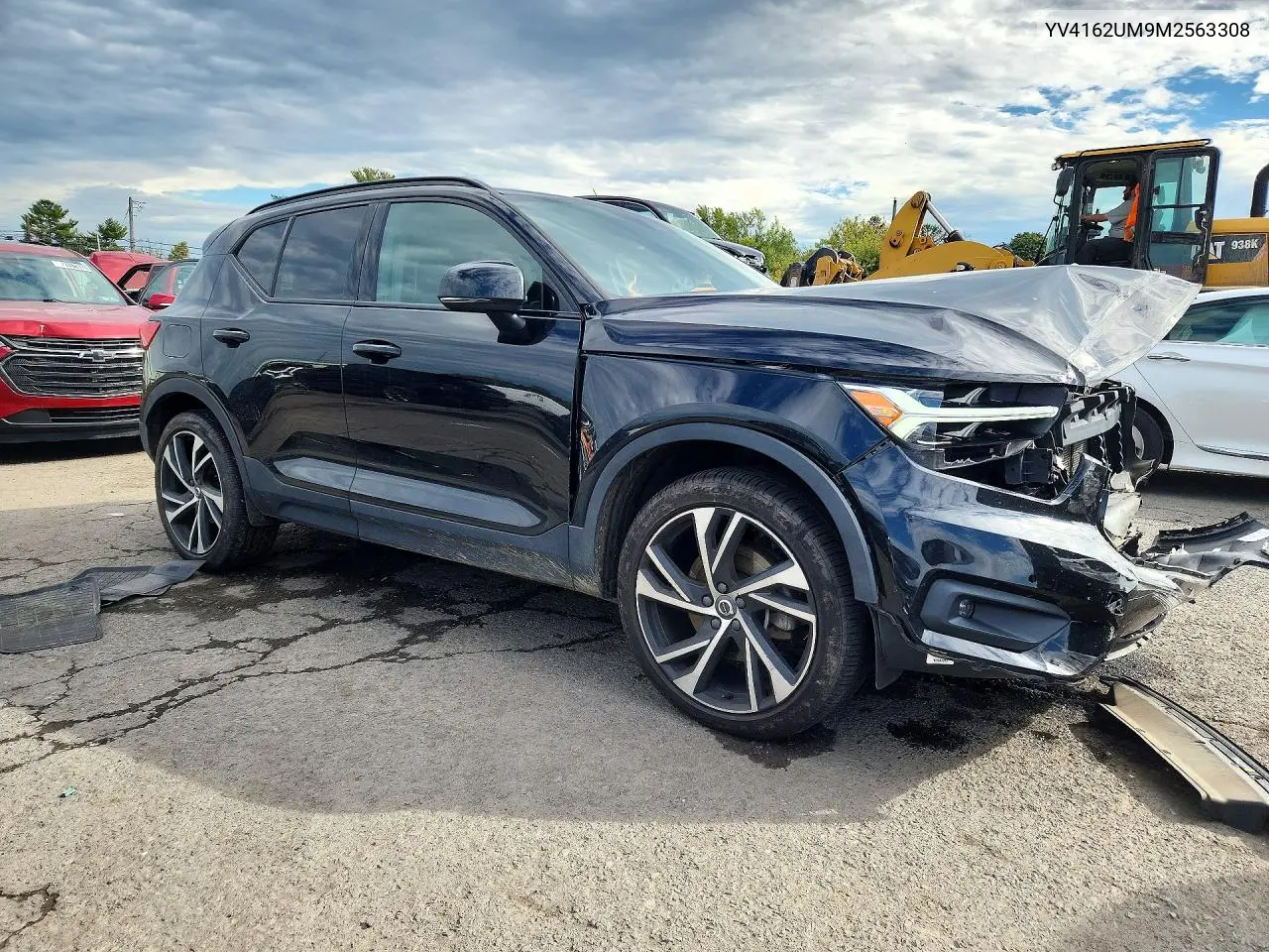 2021 VOLVO XC40 VIN YV4162UM9M2563308 — фото 4