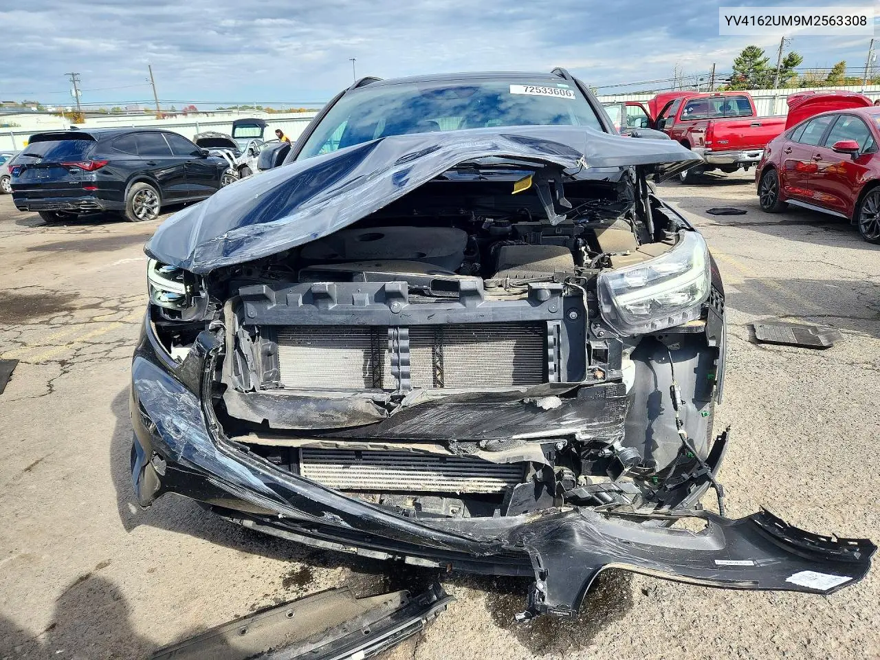 2021 VOLVO XC40 VIN YV4162UM9M2563308 — фото 5