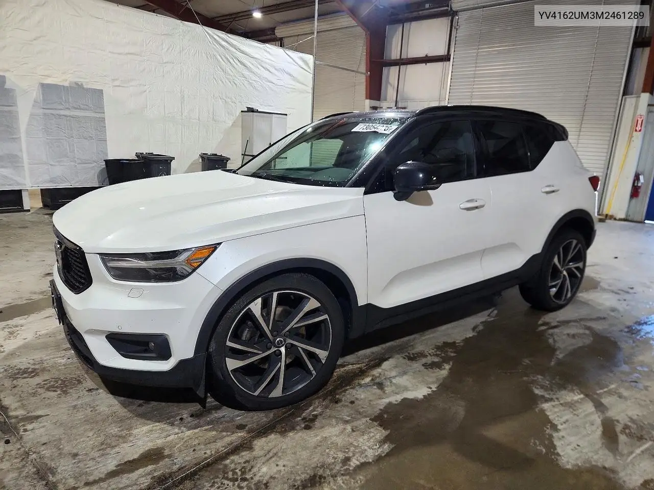 VOLVO XC40 2021, VIN YV4162UM3M2461289