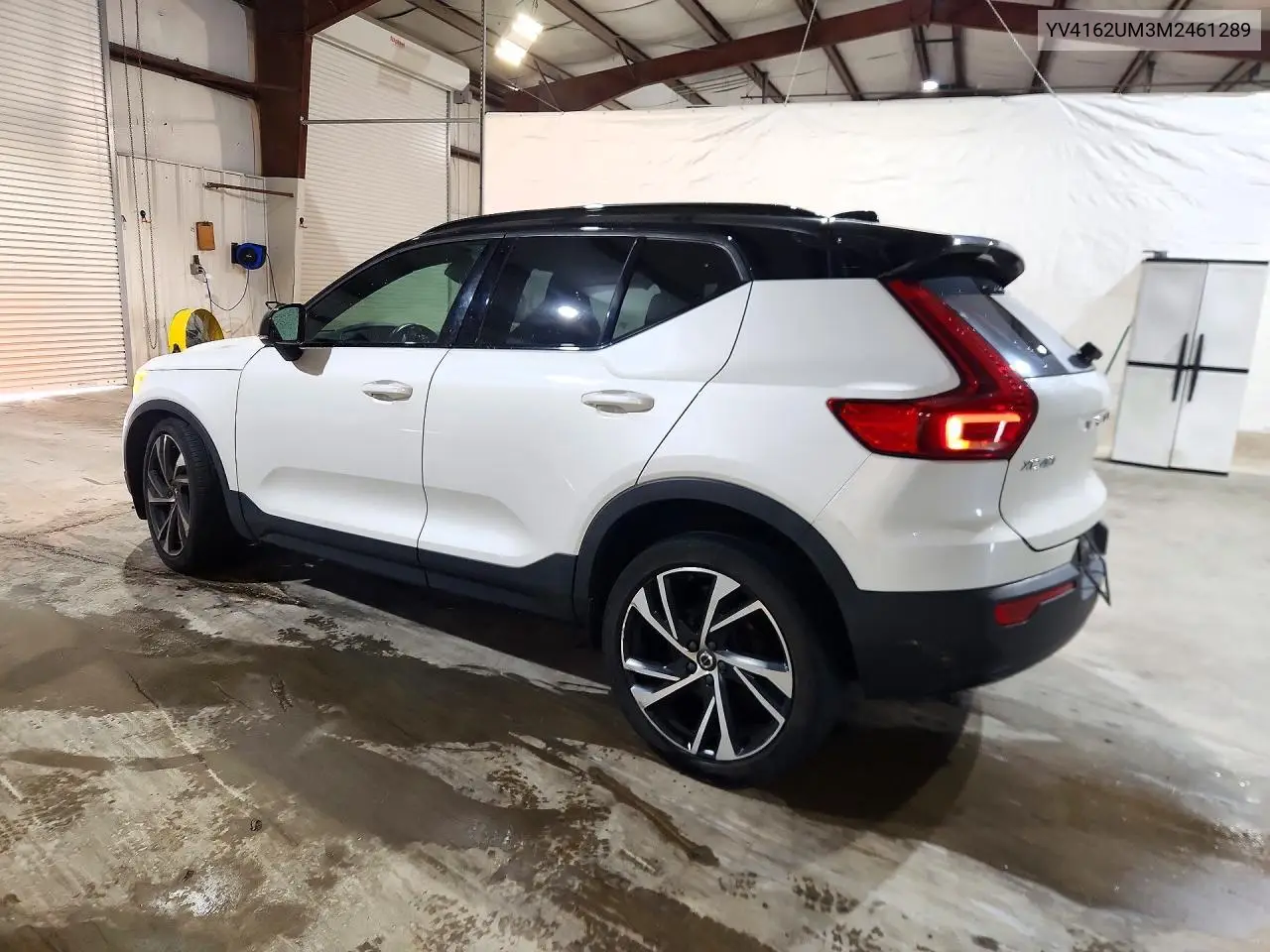 2021 VOLVO XC40 VIN YV4162UM3M2461289 — фото 2