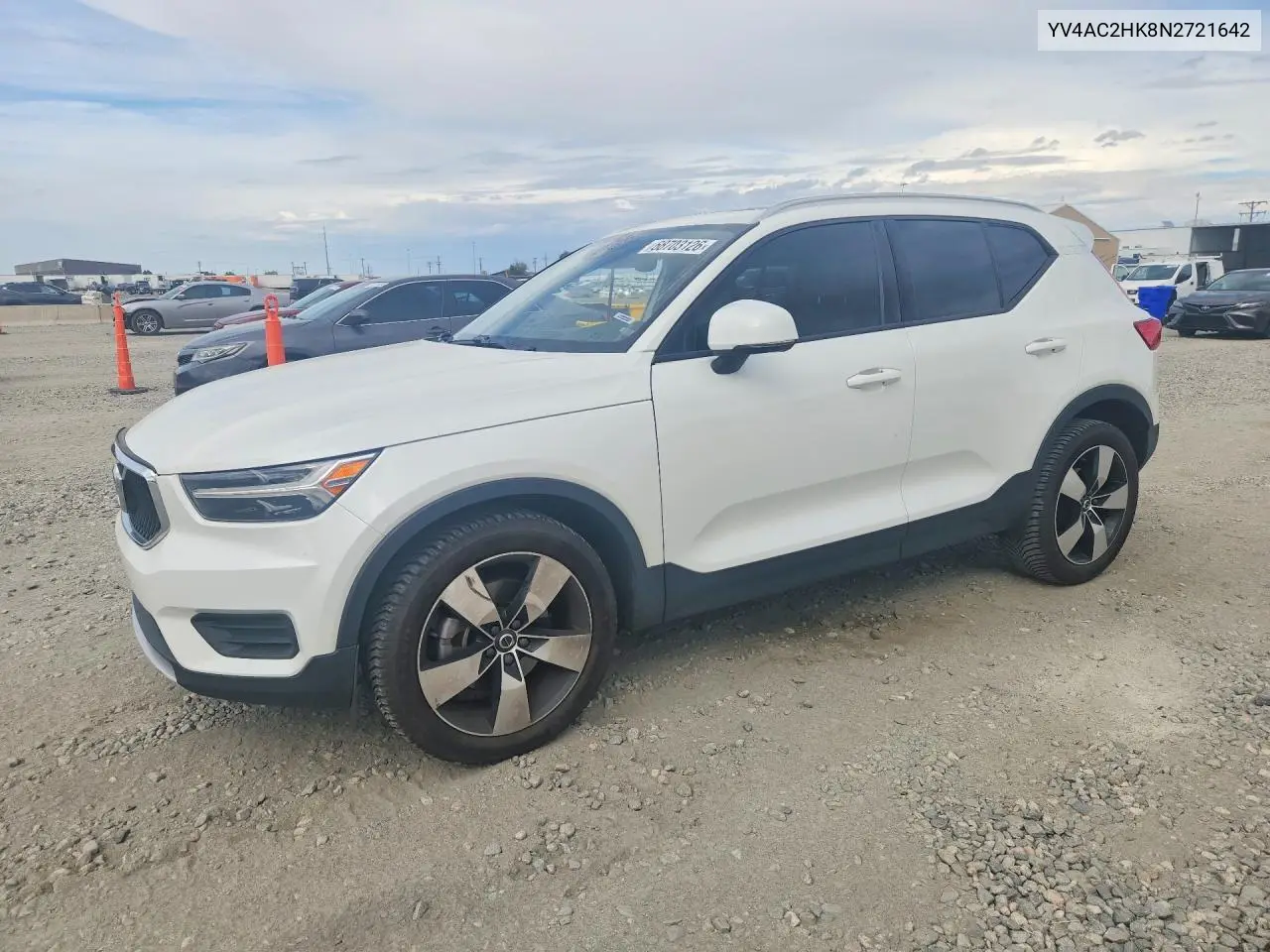 VOLVO XC40 2022, VIN YV4AC2HK8N2721642