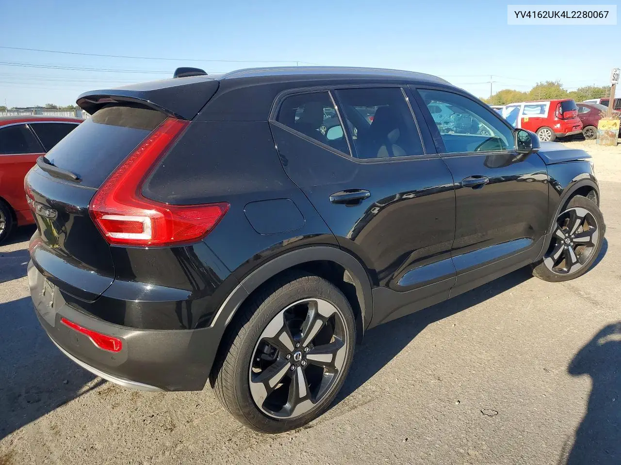 2022 VOLVO XC40 VIN YV4162UK4L2280067 — фото 3