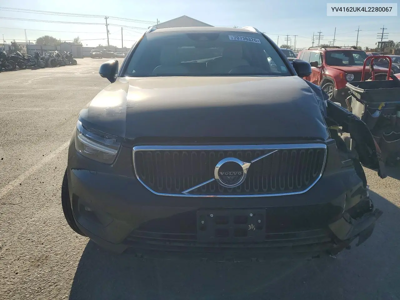 2022 VOLVO XC40 VIN YV4162UK4L2280067 — фото 5