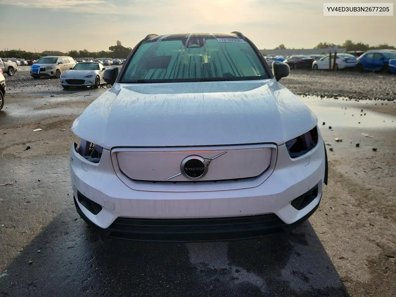 2022 VOLVO XC40 VIN YV4ED3UB3N2677205 — фото 5