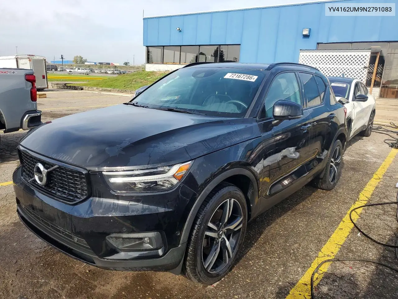 VOLVO XC40 2022, VIN YV4162UM9N2791083