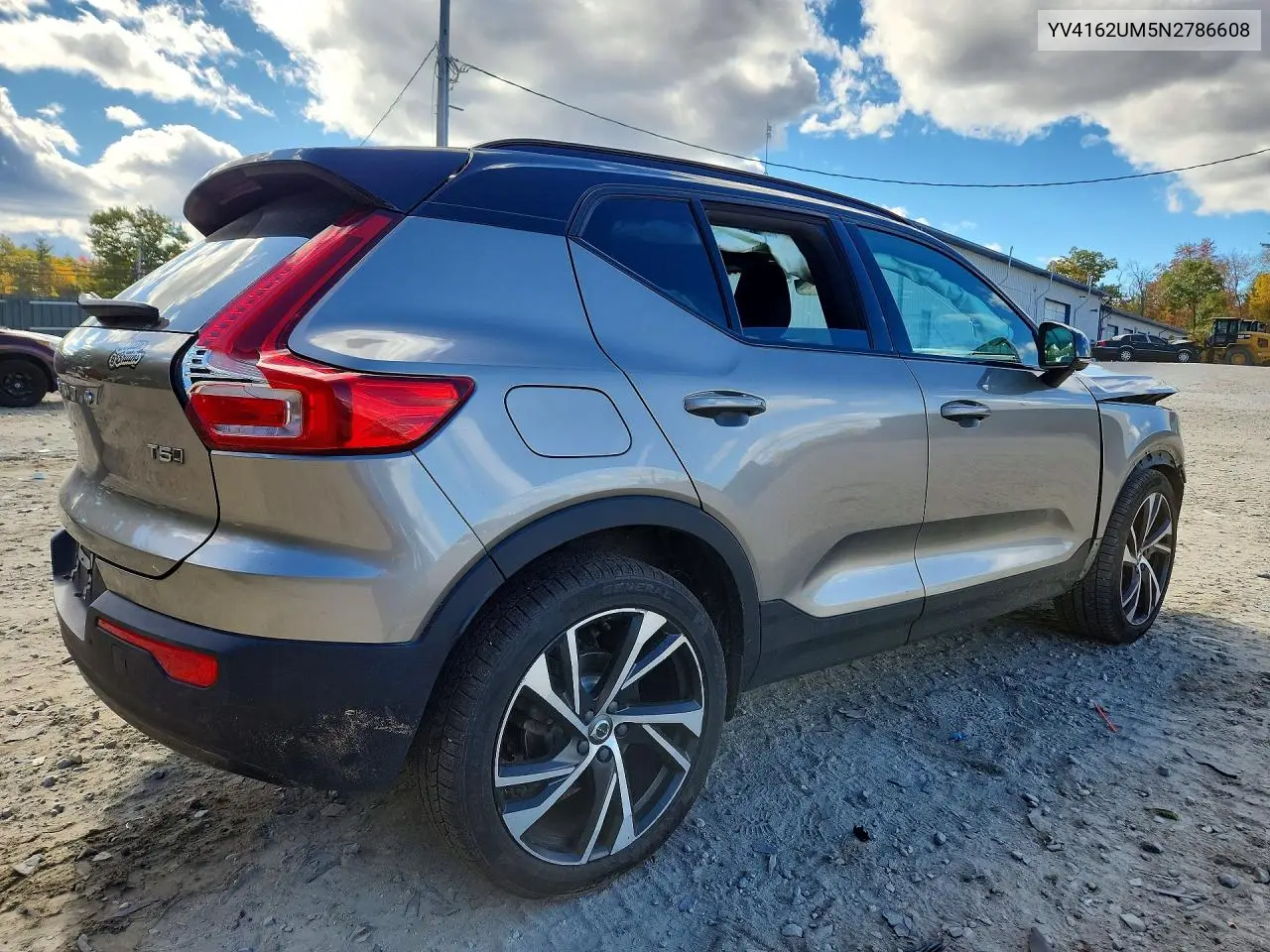 2022 VOLVO XC40 VIN YV4162UM5N2786608 — фото 3