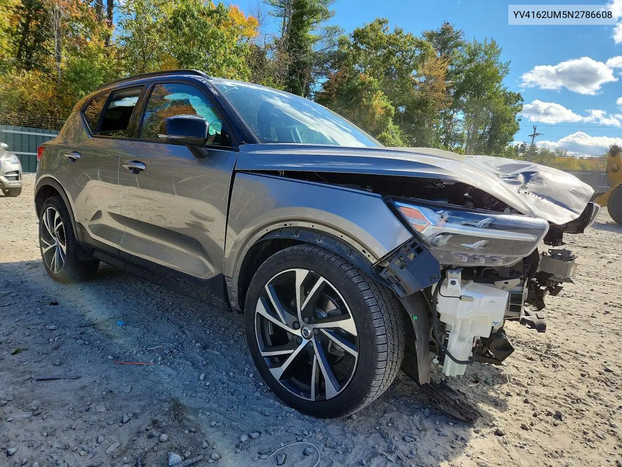 2022 VOLVO XC40 VIN YV4162UM5N2786608 — фото 4