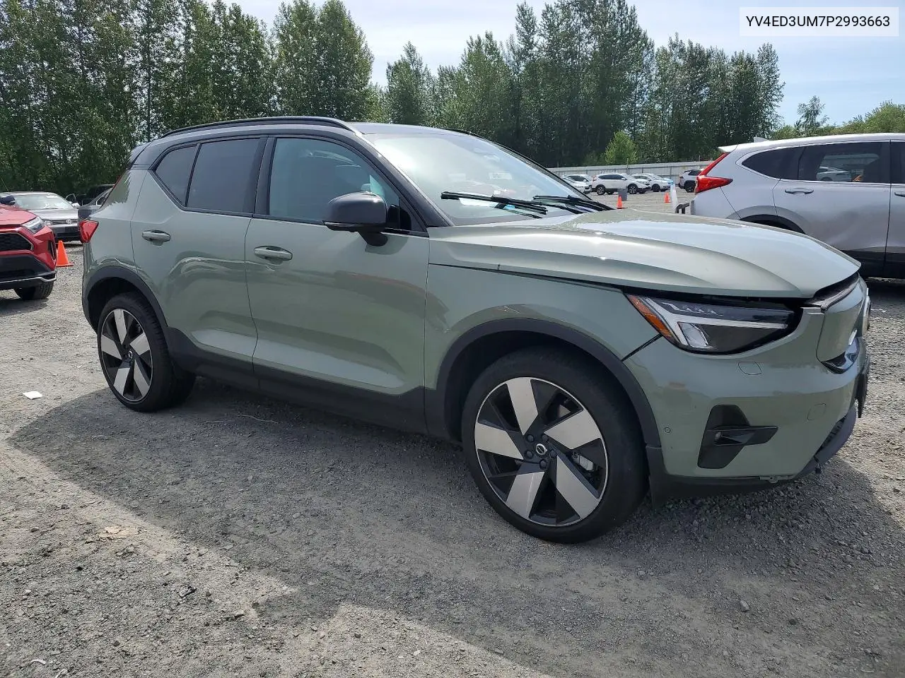 2023 VOLVO XC40 VIN YV4ED3UM7P2993663 — фото 4