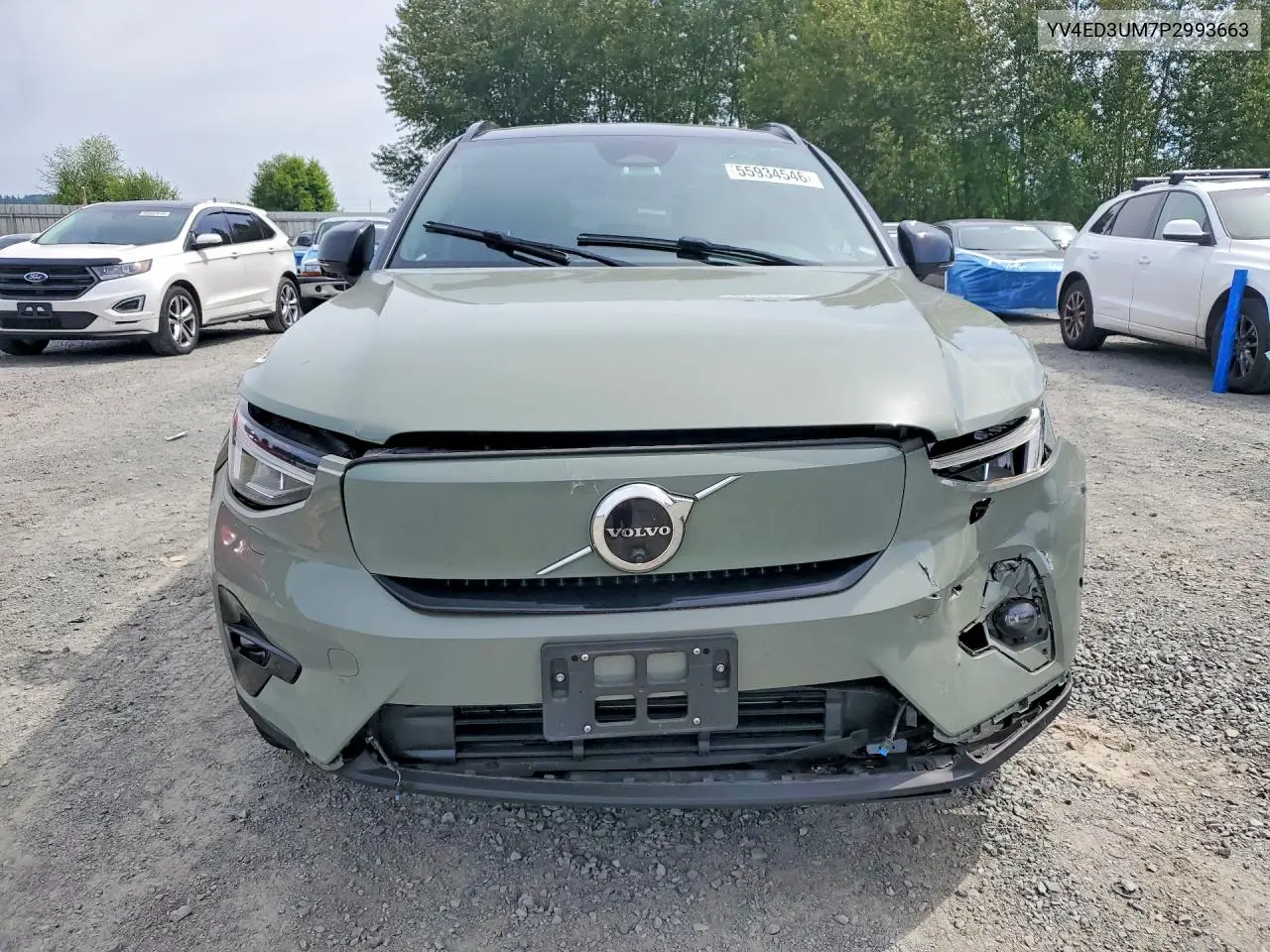 2023 VOLVO XC40 VIN YV4ED3UM7P2993663 — фото 5