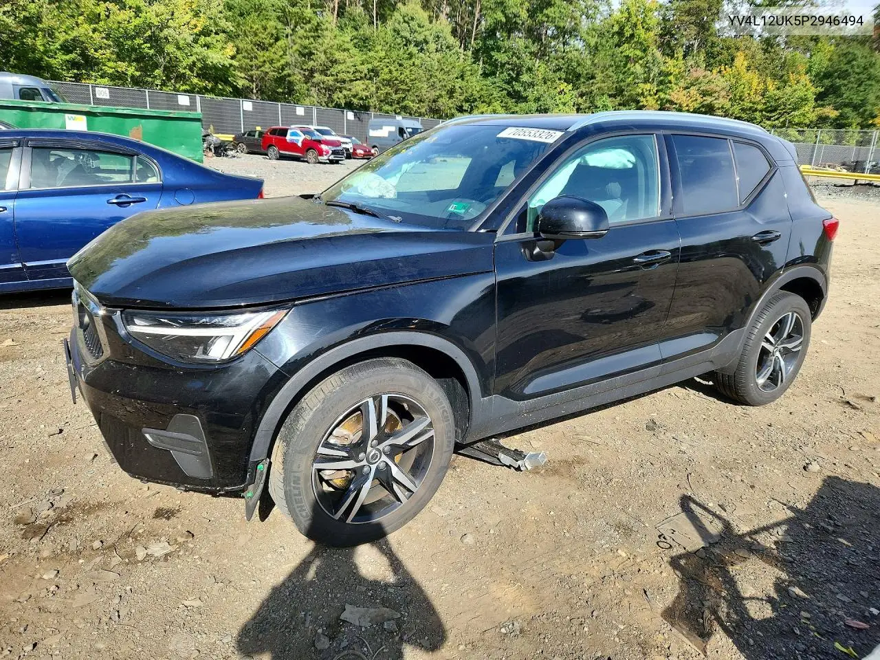 2023 VOLVO XC40 VIN YV4L12UK5P2946494 — фото 2