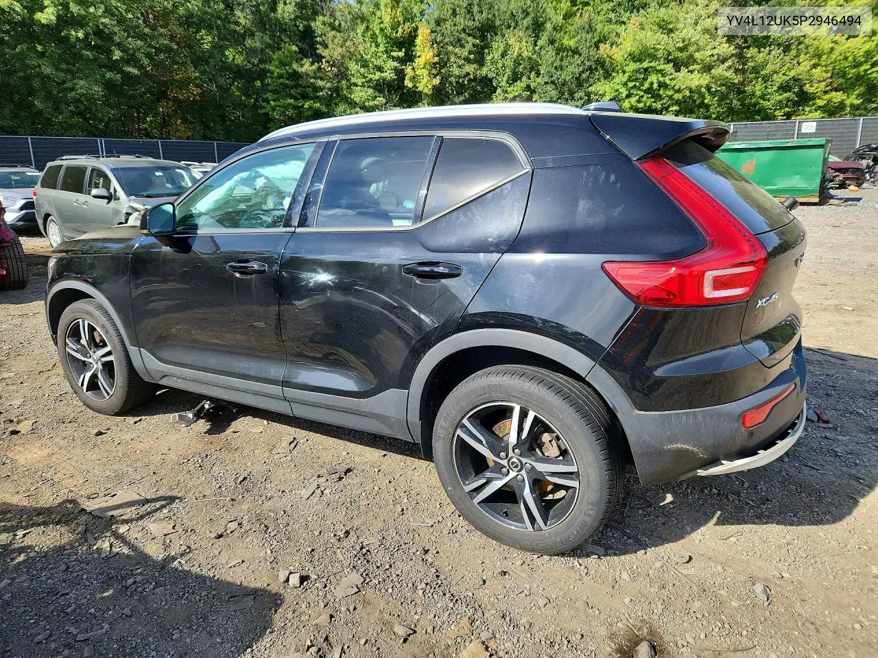 2023 VOLVO XC40 VIN YV4L12UK5P2946494 — фото 3