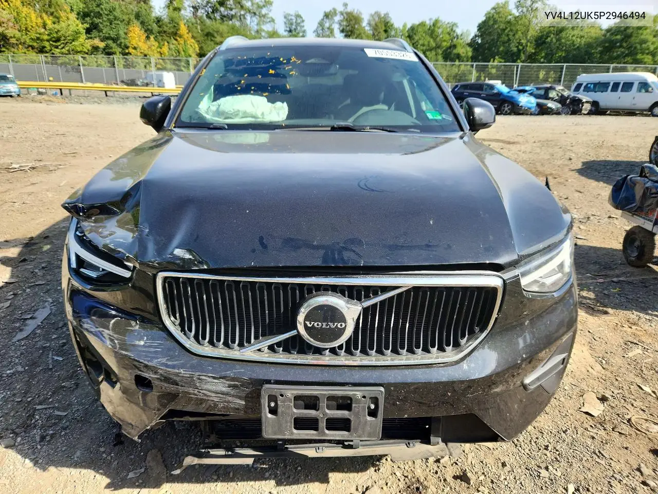 VOLVO XC40 2023, VIN YV4L12UK5P2946494