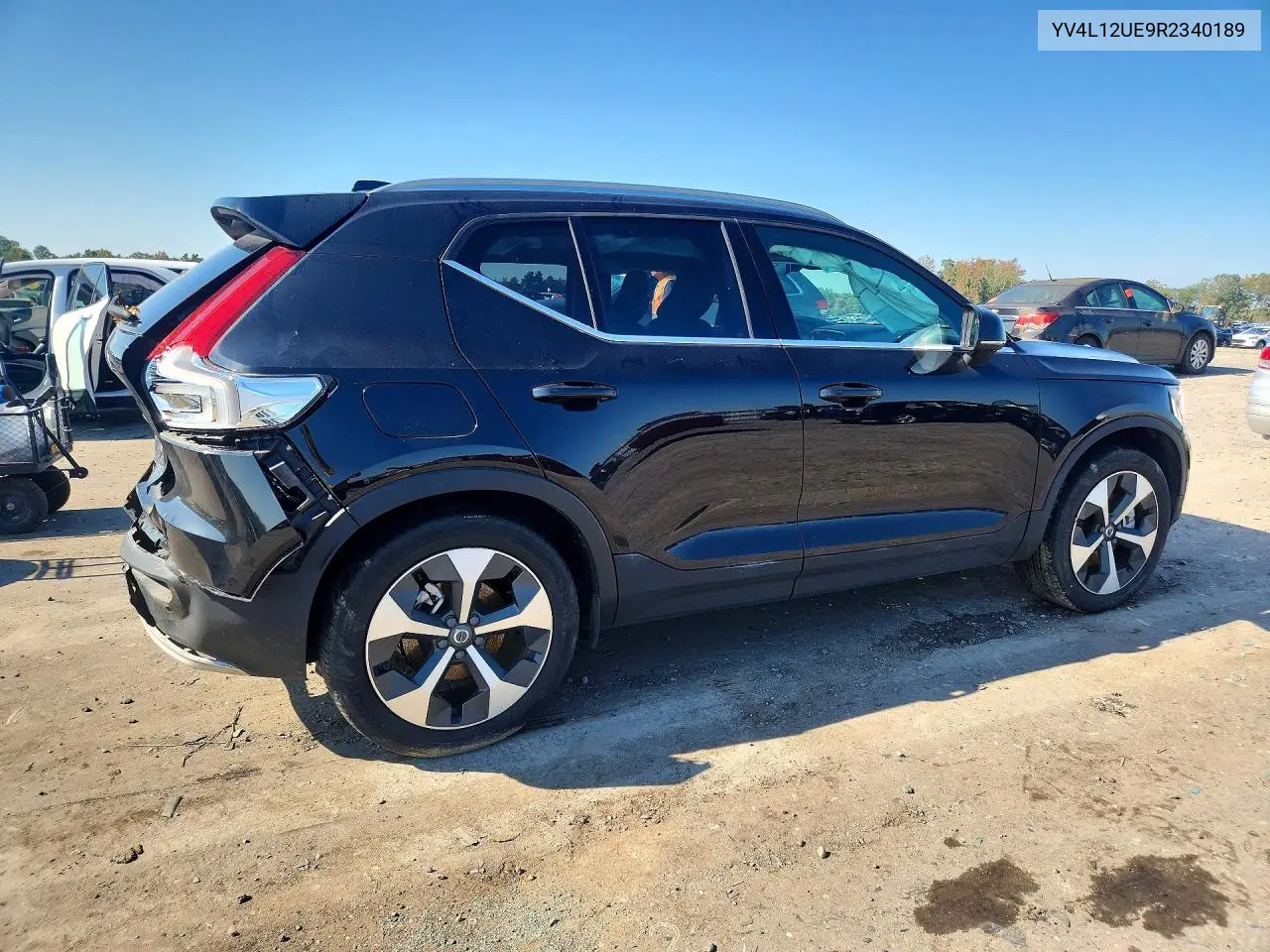 2024 VOLVO XC40 VIN YV4L12UE9R2340189 — фото 3