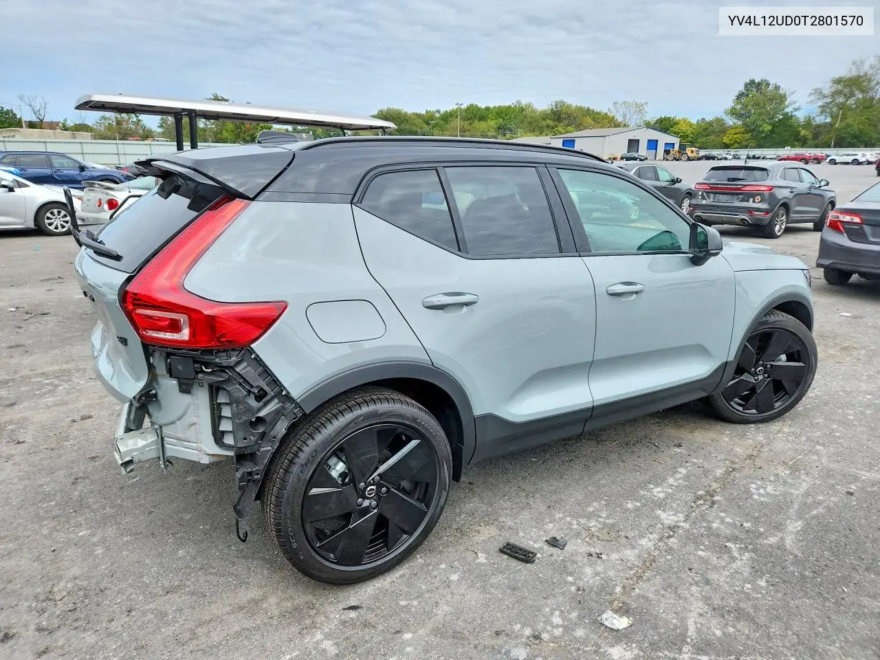 2026 VOLVO XC40 VIN YV4L12UD0T2801570 — фото 3