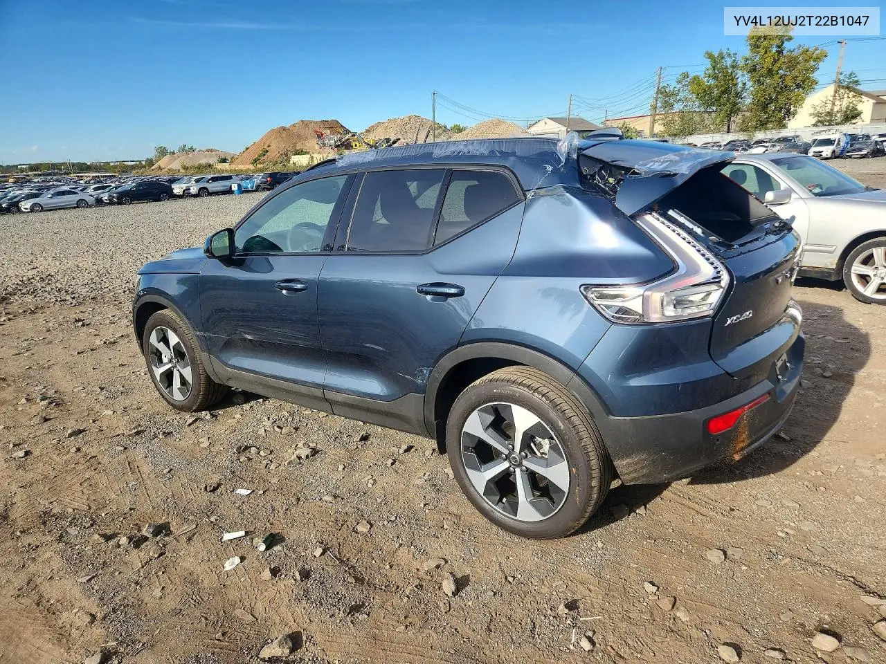 2026 VOLVO XC40 VIN YV4L12UJ2T22B1047 — фото 2