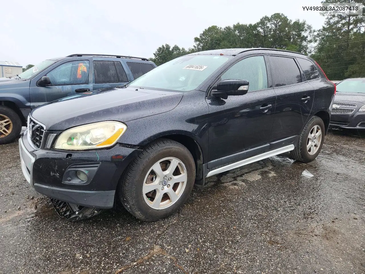 VOLVO XC60 2010, VIN YV4982DL3A2087413