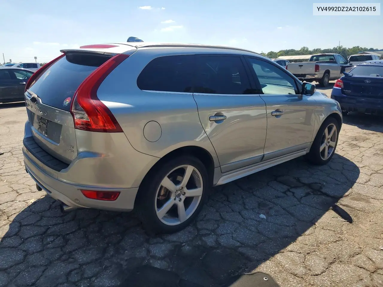 2010 VOLVO XC60 VIN YV4992DZ2A2102615 — фото 3